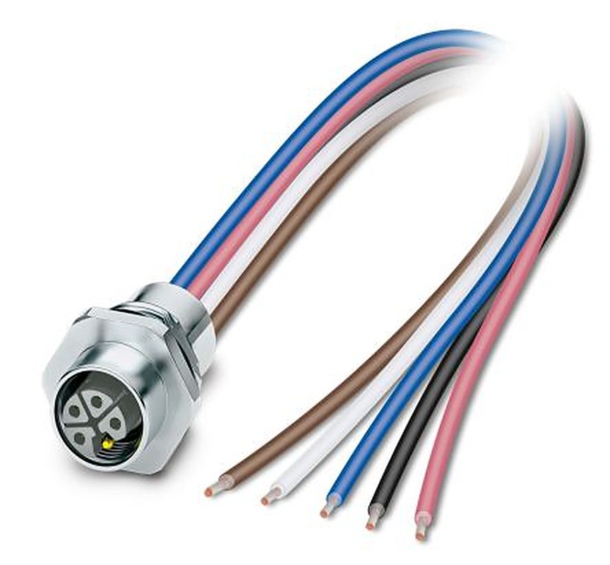 Phoenix Contact Power Connector, Front, IP67, 1425 Series