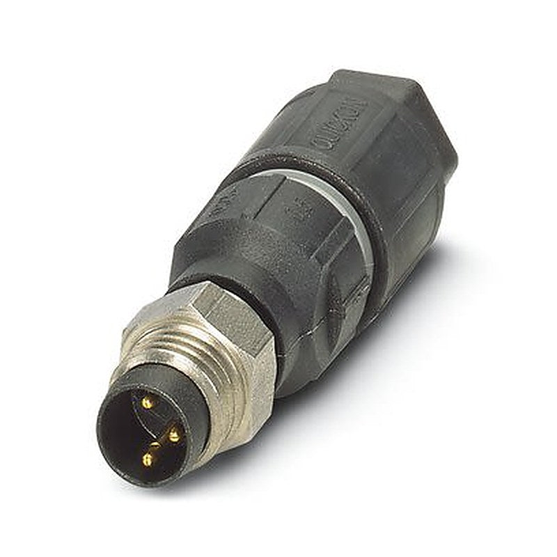 Phoenix Contact Circular Connector, 3 Contacts, Cable, M8 Connector, Plug, Female, IP65, IP67, IP69K, SACC Series