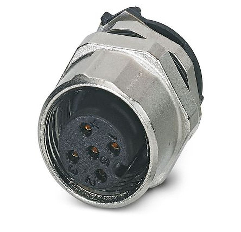 Phoenix Contact Circular Connector, 5 Contacts, Rear, M12 Connector, Socket, Female, IP67, SACC Series