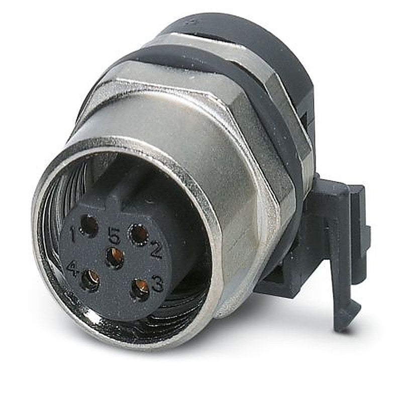 Phoenix Contact Circular Connector, 5 Contacts, Rear, M12 Connector, Socket, Female, IP67, SACC Series