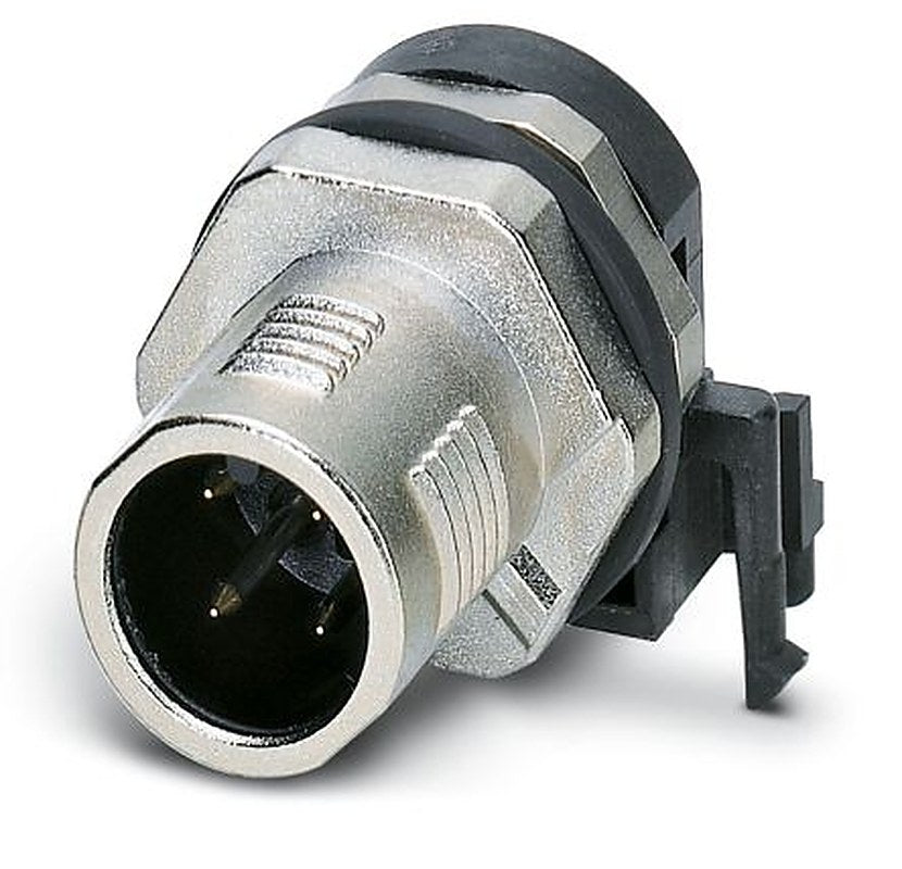 Phoenix Contact Circular Connector, 4 Contacts, Rear, M12 Connector, Plug, Male, IP67