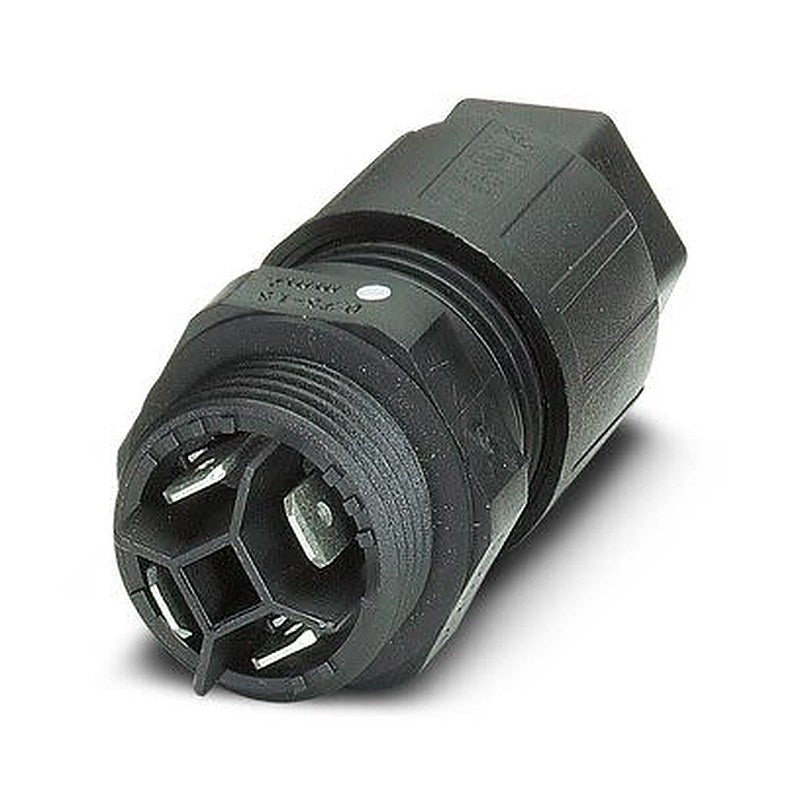 Phoenix Contact Circular Connector, 4 Contacts, Front, Front, IP65, IP67, QPD Series