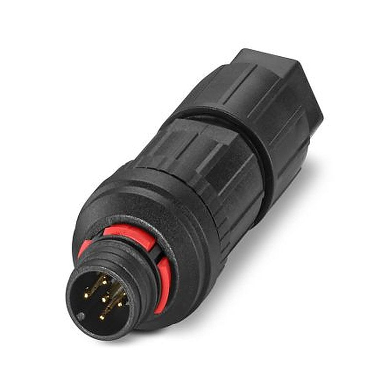 Phoenix Contact Industrial Circular Connector, 5 Contacts, Cable, M12 Connector, Plug, Male, IP65, IP67, 1438 Series