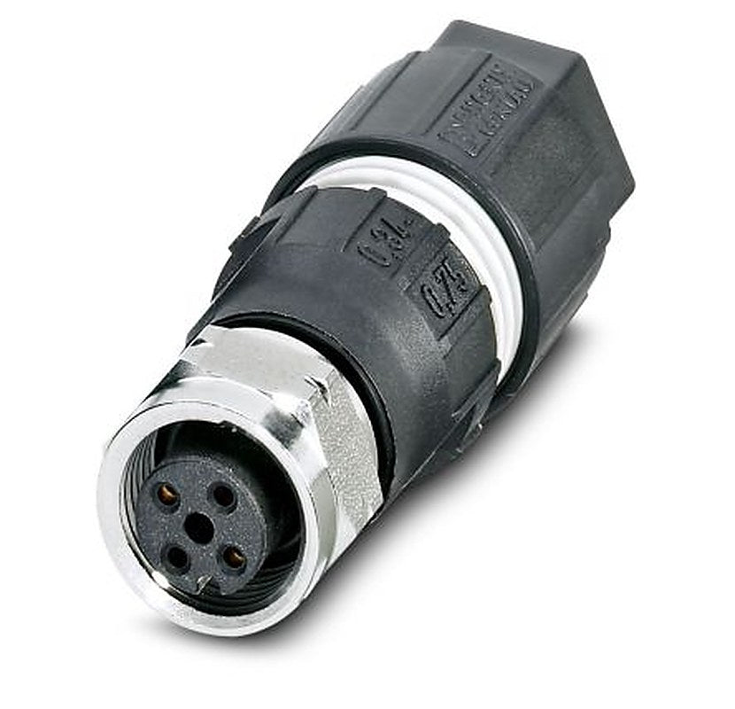 Phoenix Contact Circular Connector, 4 Contacts, M12 Connector, Socket, Female, IP65, IP67
