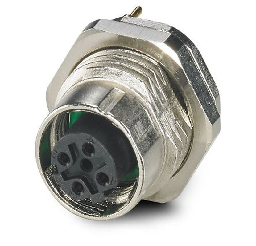 Phoenix Contact Circular Connector, 4 Contacts, Rear, M12 Connector, Socket, Female, IP67, SACC Series
