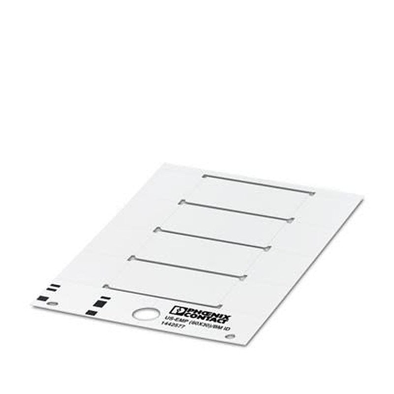 Phoenix Contact Marker, 0.5 mm Length, 29.8 mm Height 1442577 White