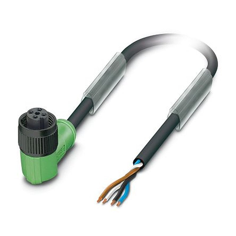 Phoenix Contact 4 way M12 to Female 4 way Unterminated Sensor Actuator Cable, 3 m