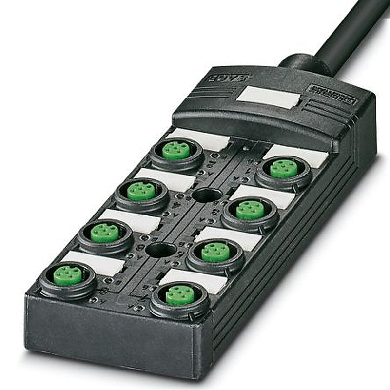 Phoenix Contact SACB Series Sensor Box, 8 Port, M12, 5 m
