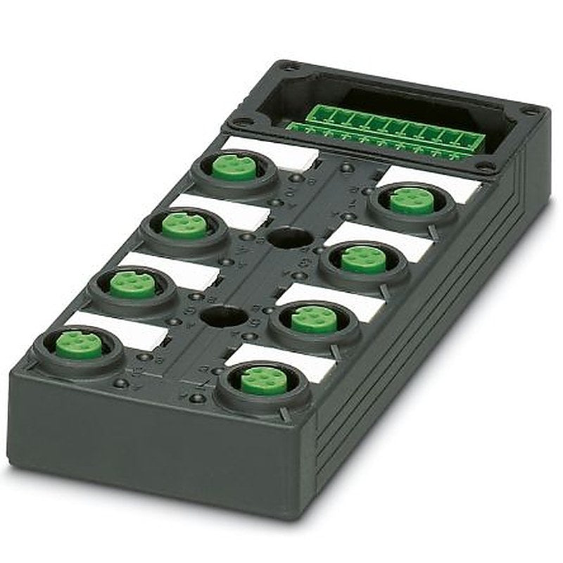 Phoenix Contact SACB Series Sensor Box, 8 Port, M12