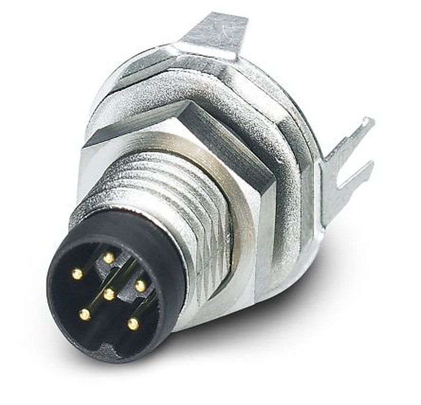 Phoenix Contact Circular Connector, 6 Contacts, Rear, M8 Connector, Plug, Male, IP67