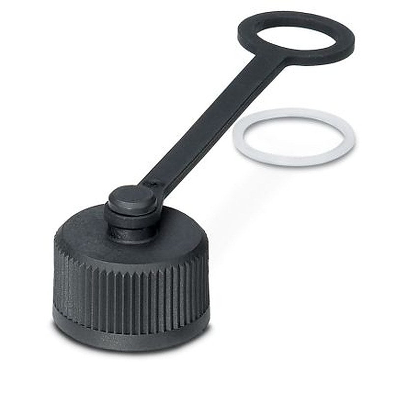 Phoenix Contact PROT Female Circular Connector Dust Cap, Shell Size 12 mm IP67 Rated, Polyurethane, Nitrile Butadiene