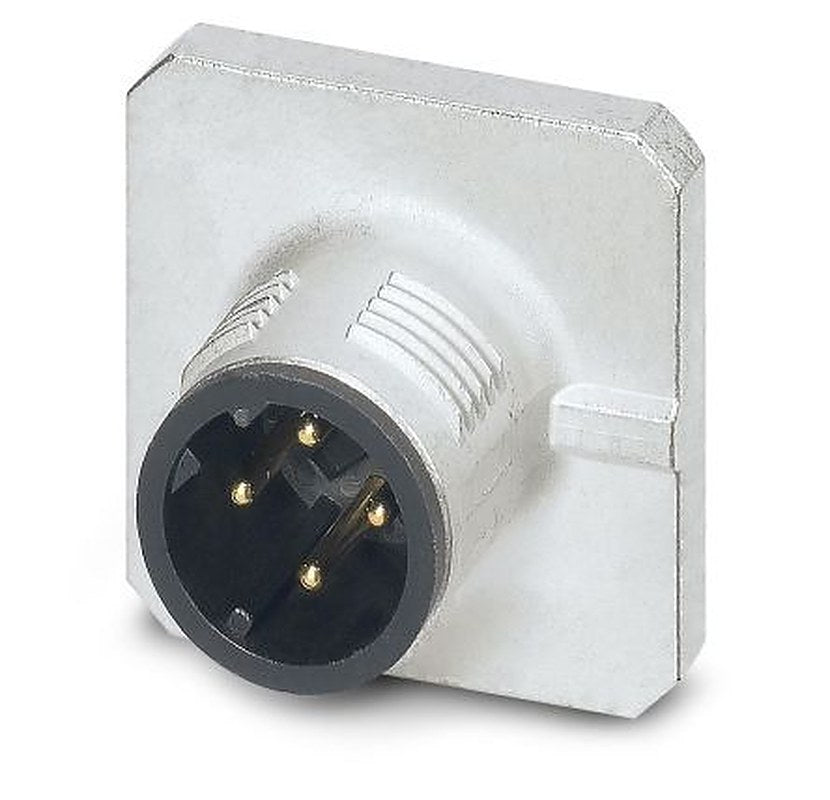 Phoenix Contact Circular Connector, 4 Contacts, Front, M12 Connector, Plug, Male, IP67, SACC Series