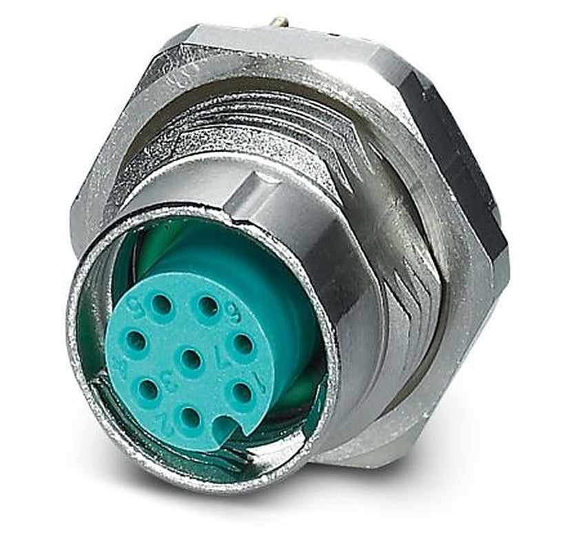 Phoenix Contact Circular Connector, 8 Contacts, Rear, M12 Connector, Socket, Female, IP65, IP67