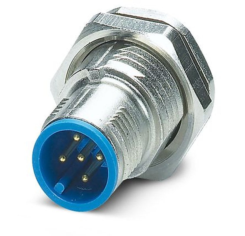Phoenix Contact Circular Connector, 5 Contacts, Rear, M12 Connector, Plug, Male, IP65, IP67