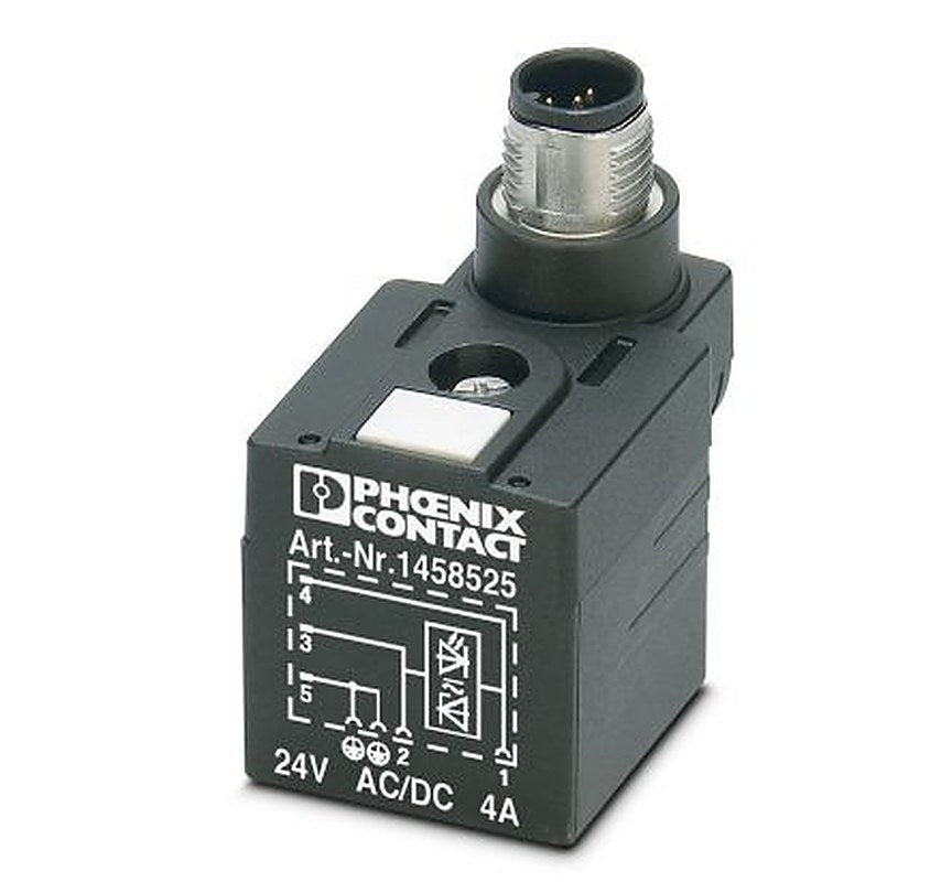 Phoenix Contact Solenoid Valve Connector, 1458525