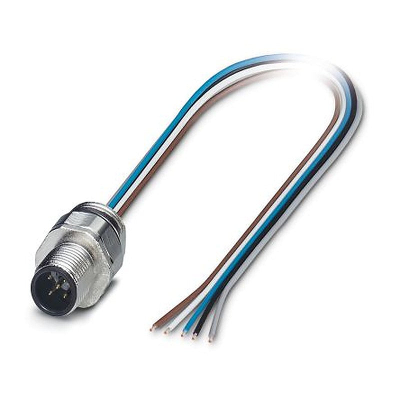 Phoenix Contact Male 5 way M12 to 5 way Unterminated Sensor Actuator Cable, 500 mm