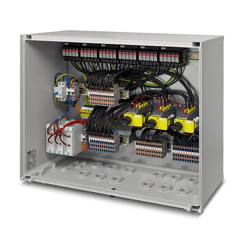 Phoenix Contact 1460 Series White Polycarbonate Junction Box, IP65, 600 mm, 800mm 600 mm