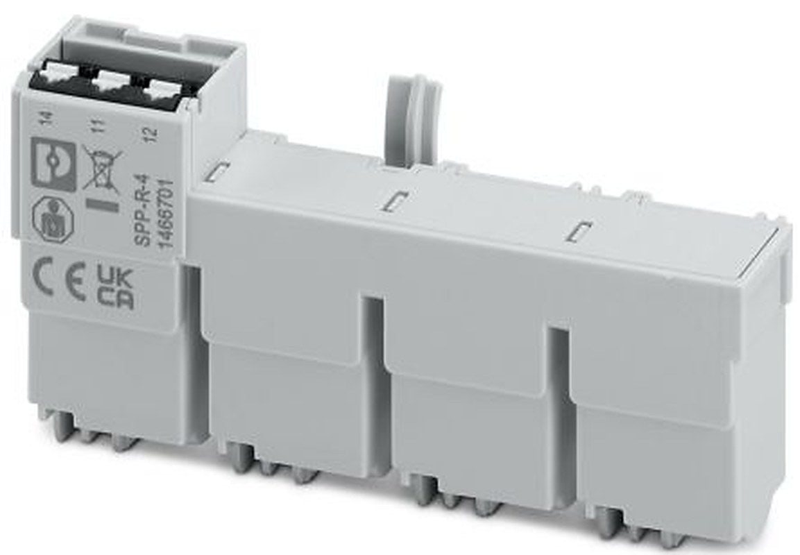 Phoenix Contact SPP-R-4 Series Monitoring Module for Use with 4 Position Surge Arresters and Base Elements from the