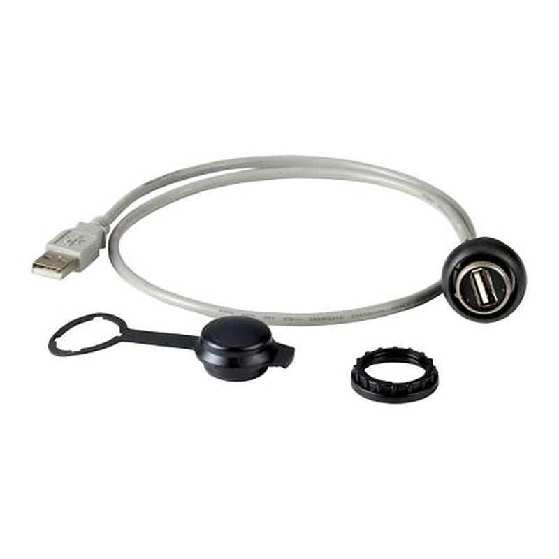 Eaton M22 Cable, 9 Cores, 600 mm, Grey Polyvinyl Chloride Sheath