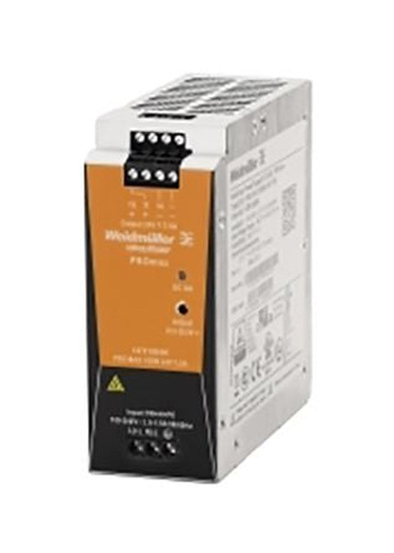 Weidmüller PRO Max Switched Mode DIN Rail Power Supply 370 V dc, 277V ac AC/DC Input 28V dc, 7.5 A Output DC 180 W