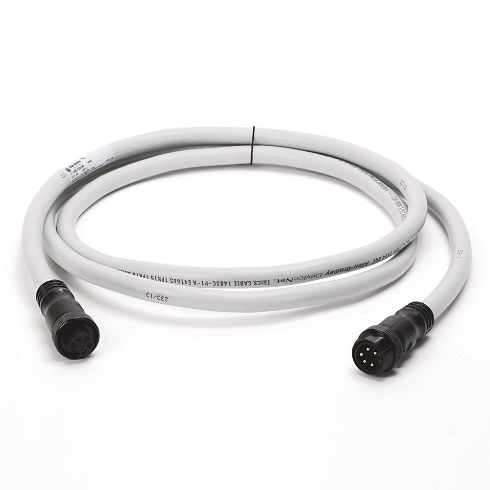 DeviceNet , Trunk End: Mini, Straight Female, Device End: Mini, Straight Male, Thick Media, Grey PVC,