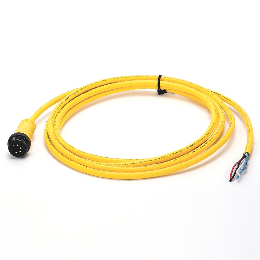 DeviceNet , Trunk End: Micro, Right Angle Male, Device End: Cable, Thin Media, Yellow CPE,