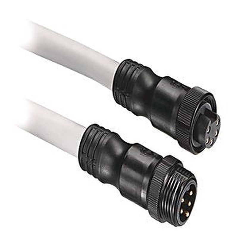 DeviceNet , Trunk End: Mini, Straight Female, Device End: Mini, Straight Male, Thick Media, Grey PVC,
