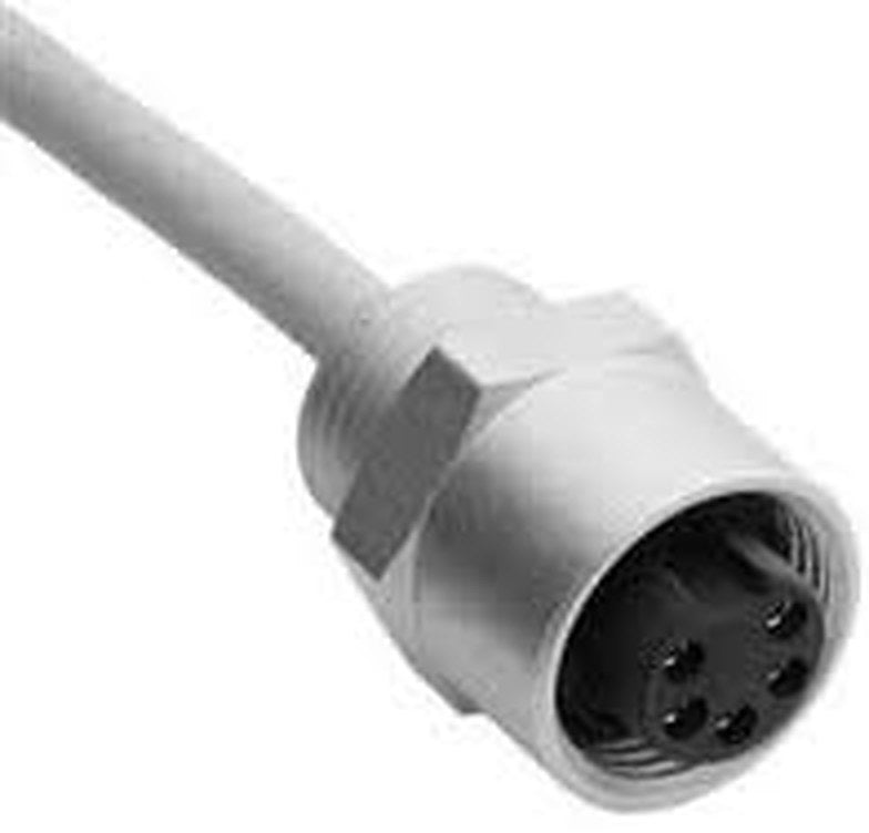 Thick Grey PVC Cable, Female Mini , 3 Meters (9.8 feet)