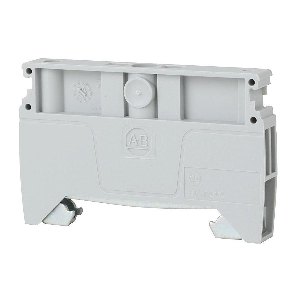 1492 Terminal Block Accessories End Anchor, End Anchor, used w/ Standard 35mm Din Rail