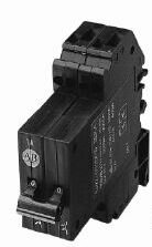 1492-GS High Density Supplemental Circuit Breaker (Toggle Type), 2-pole, 0.8 A