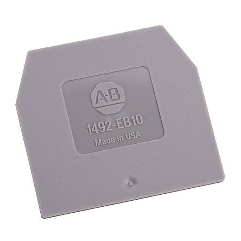 Allen Bradley, 1492 Polyamide End Barrier for use with WG6, WG16S, WG10S, W16S, 1492-W6, W10