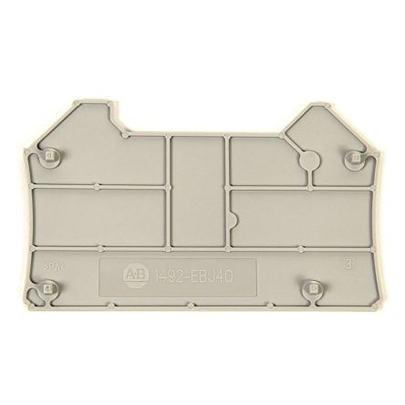 Allen Bradley, 1492 Polyamide End Barrier for use with 1492-J4Q