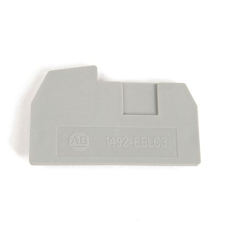 Allen Bradley, 1492 Polyamide End Barrier for use with 1492-LC3