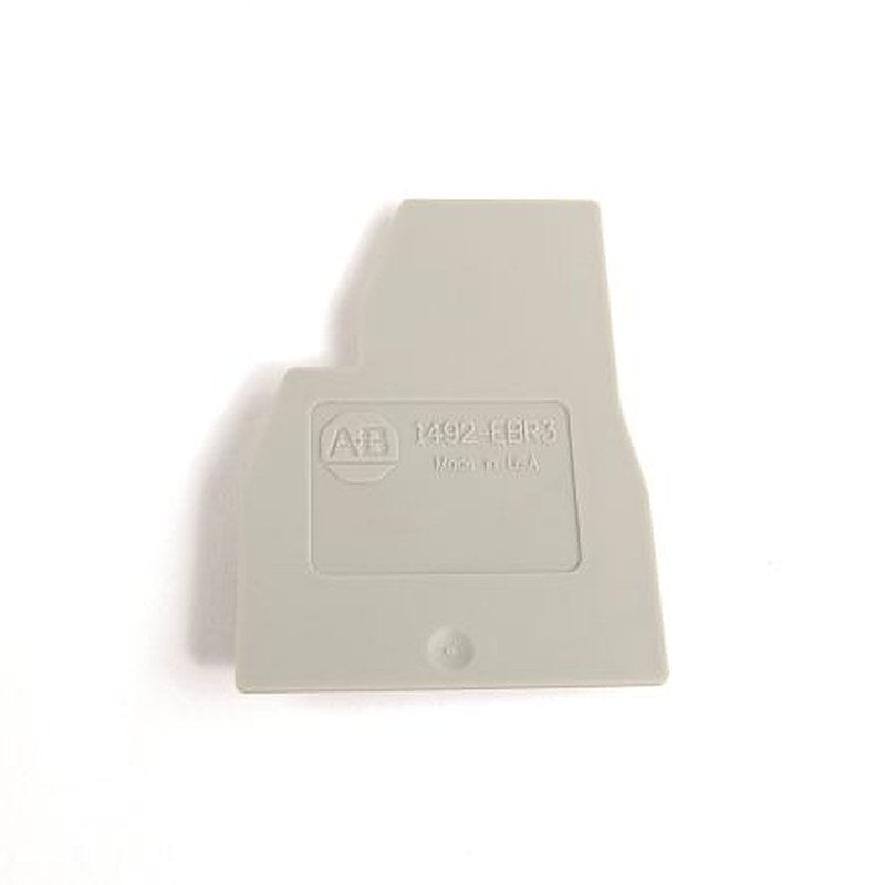 Allen Bradley, 1492-EBR3 End Barrier for use with 1492-WMR3