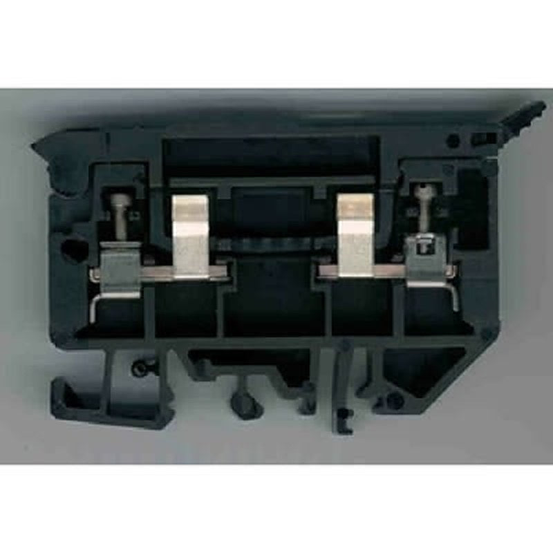 Allen Bradley 1492-H6 1492-H Series Fused DIN Rail Terminal Black, 0.05mm², 4 mm²