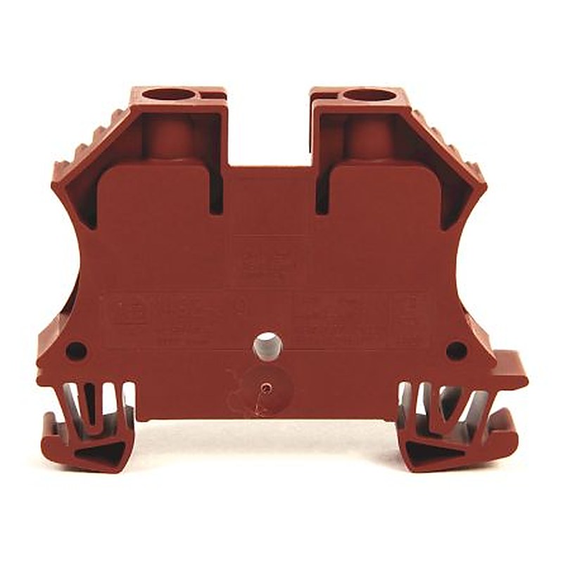 Allen Bradley 1492-J10 Series Feed Through Terminal Block, 2-Way, 18AWG Wire, 65A Screw