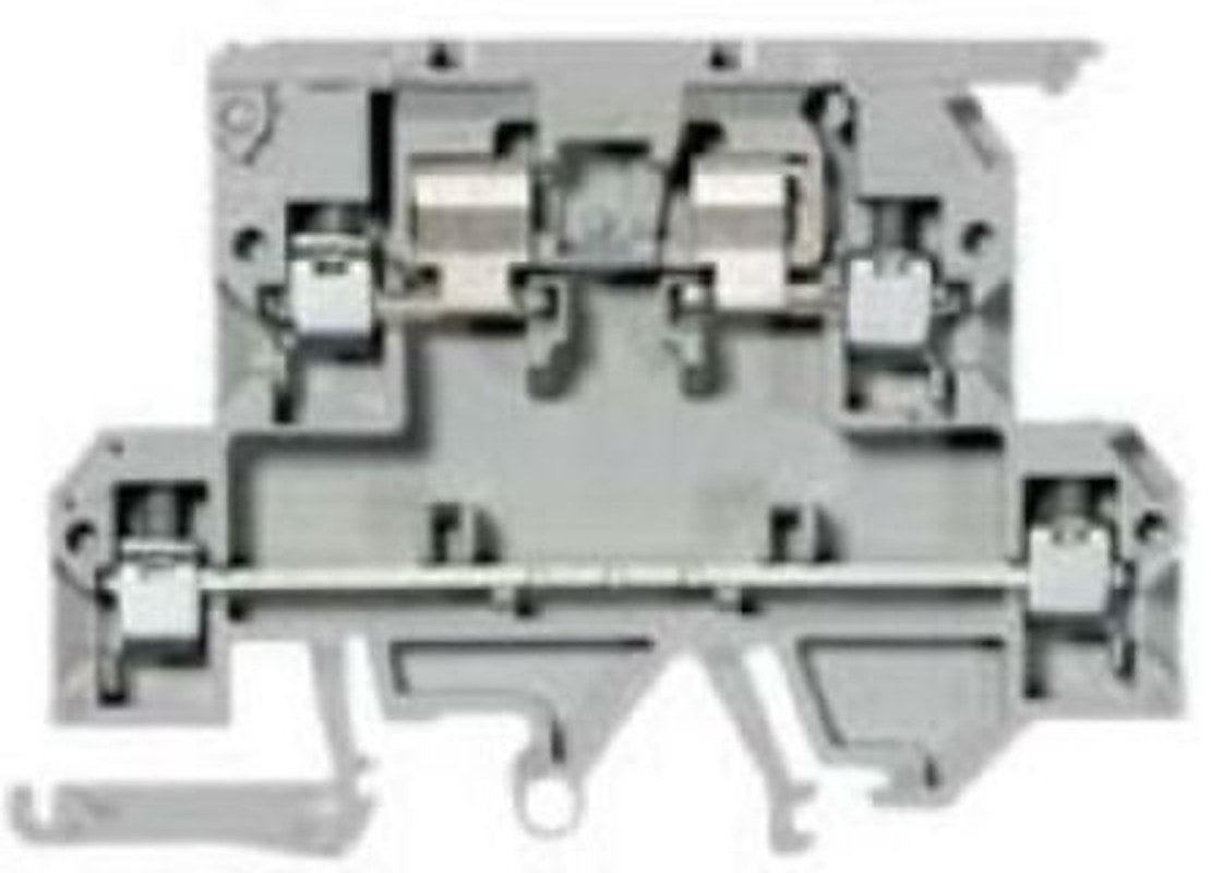 Allen Bradley 1492-JD3FB250 1492 Series DIN Rail Terminal Block Grey, 4mm² Fused, Screw, IECEx/ATEX