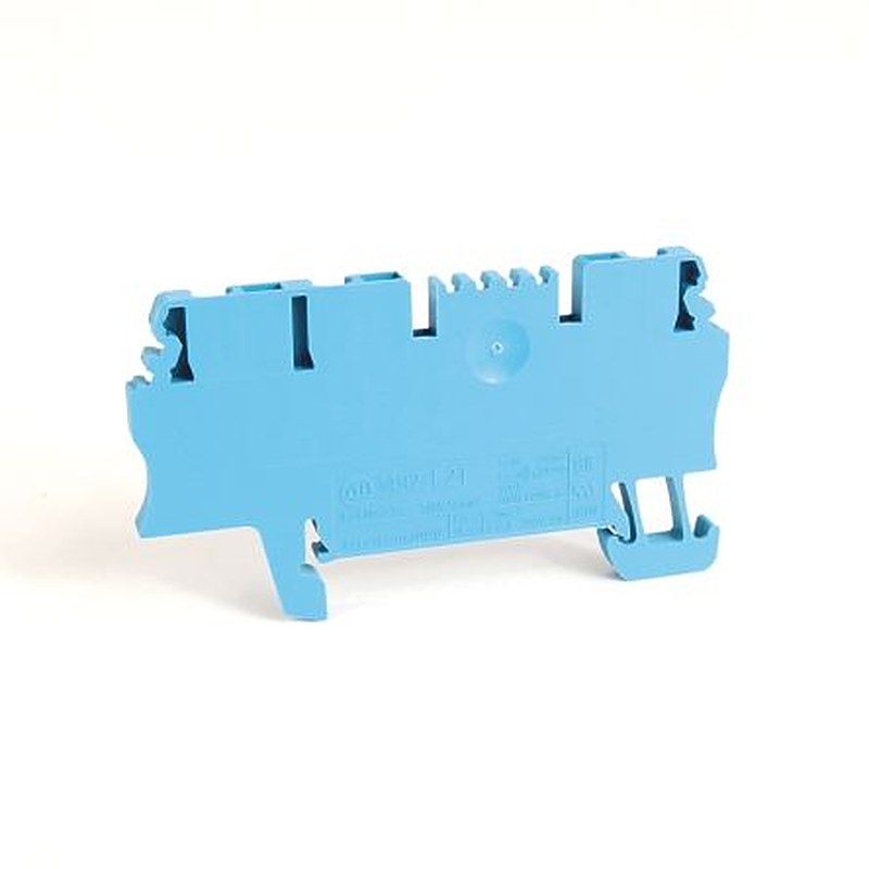 Allen Bradley 1492-L2T-B 1492 Series DIN Rail Terminal Block Blue, 1.5mm², Spring Clamp, IECEx/ATEX