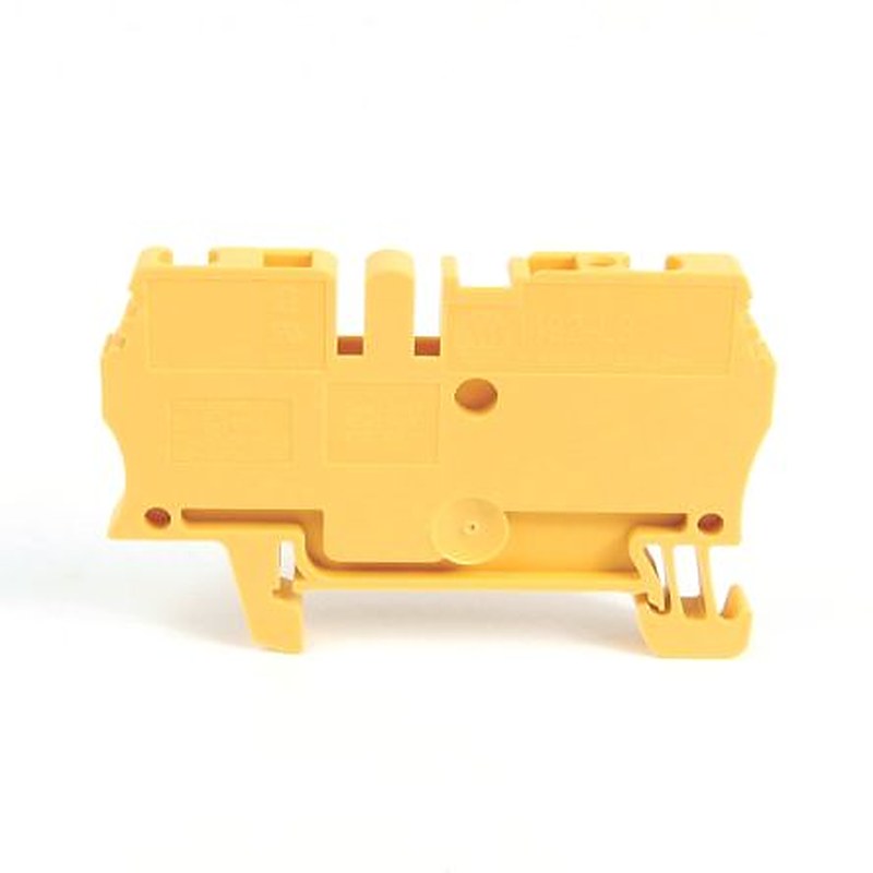 Allen Bradley 1492-L3-Y 1492 Series DIN Rail Terminal Block Yellow, 2.5mm², Spring Clamp, IECEx/ATEX