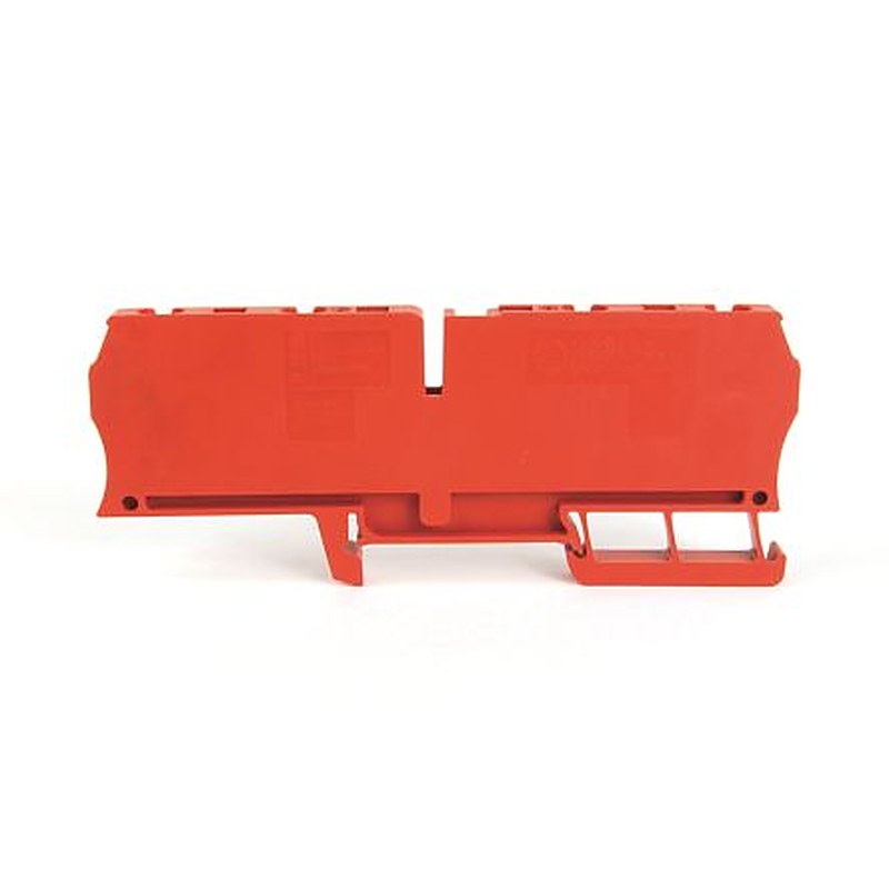 Allen Bradley 1492-L4Q-RE 1492 Series DIN Rail Terminal Block Red, 4mm², Spring Clamp, IECEx/ATEX
