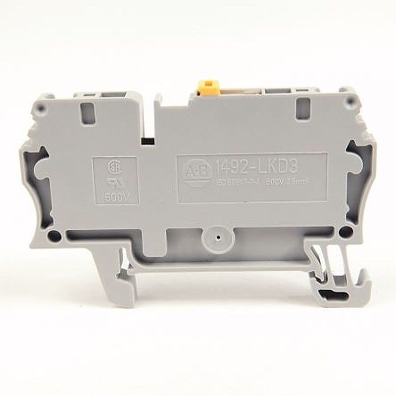 Allen Bradley 1492-LKD3 1492 Series DIN Rail Terminal Block Grey, 2.5mm², Spring Clamp