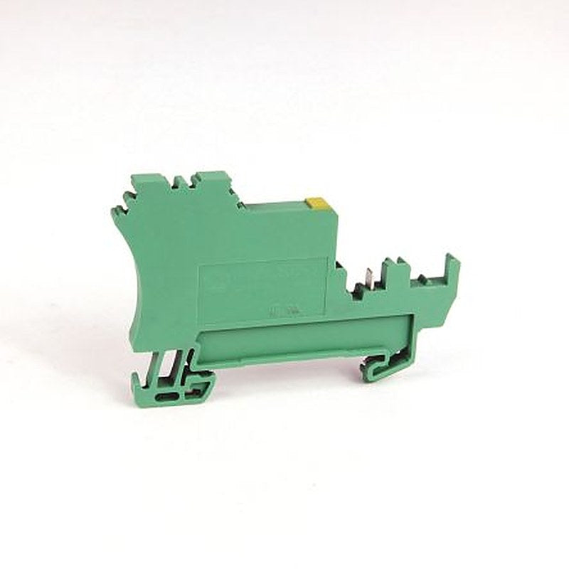 Allen Bradley 1492-LSG2-3 1492 Series DIN Rail Terminal Block Yellow, Green, 1.5mm², Spring Clamp