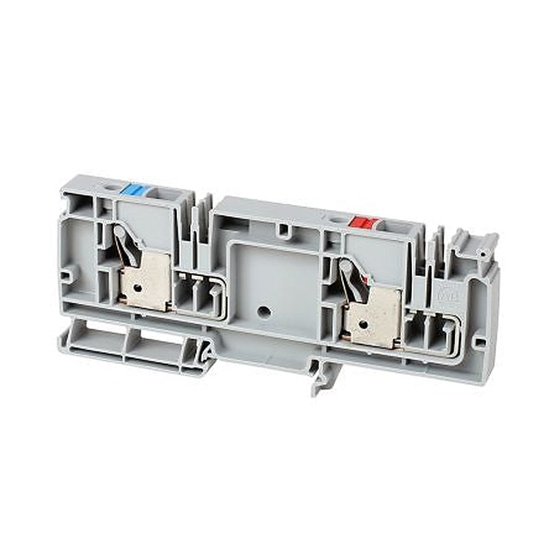 Allen Bradley 1492-P10PD4S-1B1RE 1492-P Series DIN Rail Terminal Block Grey, 10mm², Push-in, ATEX