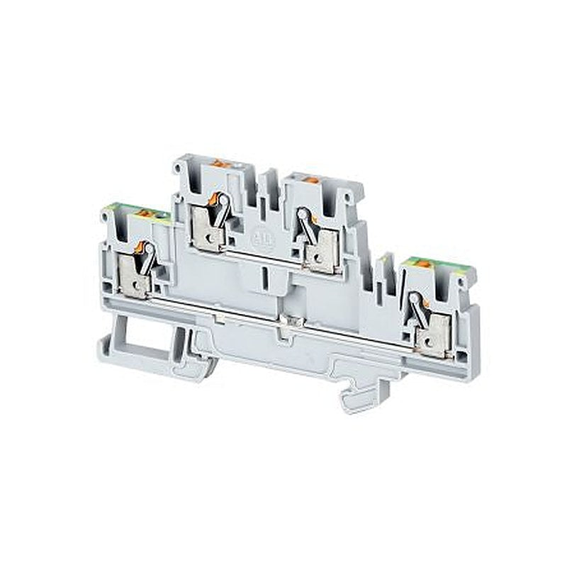 Allen Bradley 1492-PDG3 1492-P Series Feed Through Terminal Block Grey, 2.5mm², Push-in
