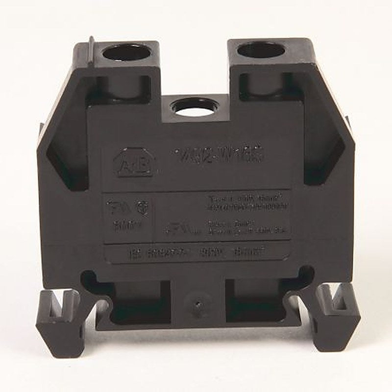 Allen Bradley 1492-W16S-BL 1492-W Series Feed Through Terminal Block Black, 16mm², 2.5 mm², Screw
