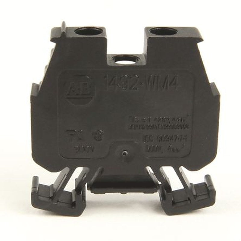 Allen Bradley 1492-WM4-BL 1492-W Series Feed Through Terminal Block Black, 4mm², Screw