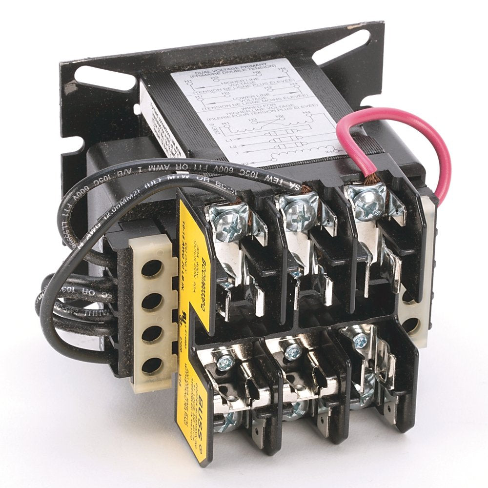 1497 - CCT Standard Transformer, 80VA, 240/480V 60Hz / 220/440V 50Hz Primary, 24V 50/60Hz Secondary, 0 Pri - 0 Sec Fuse Blocks, No Cover/ No Sec. Fuse
