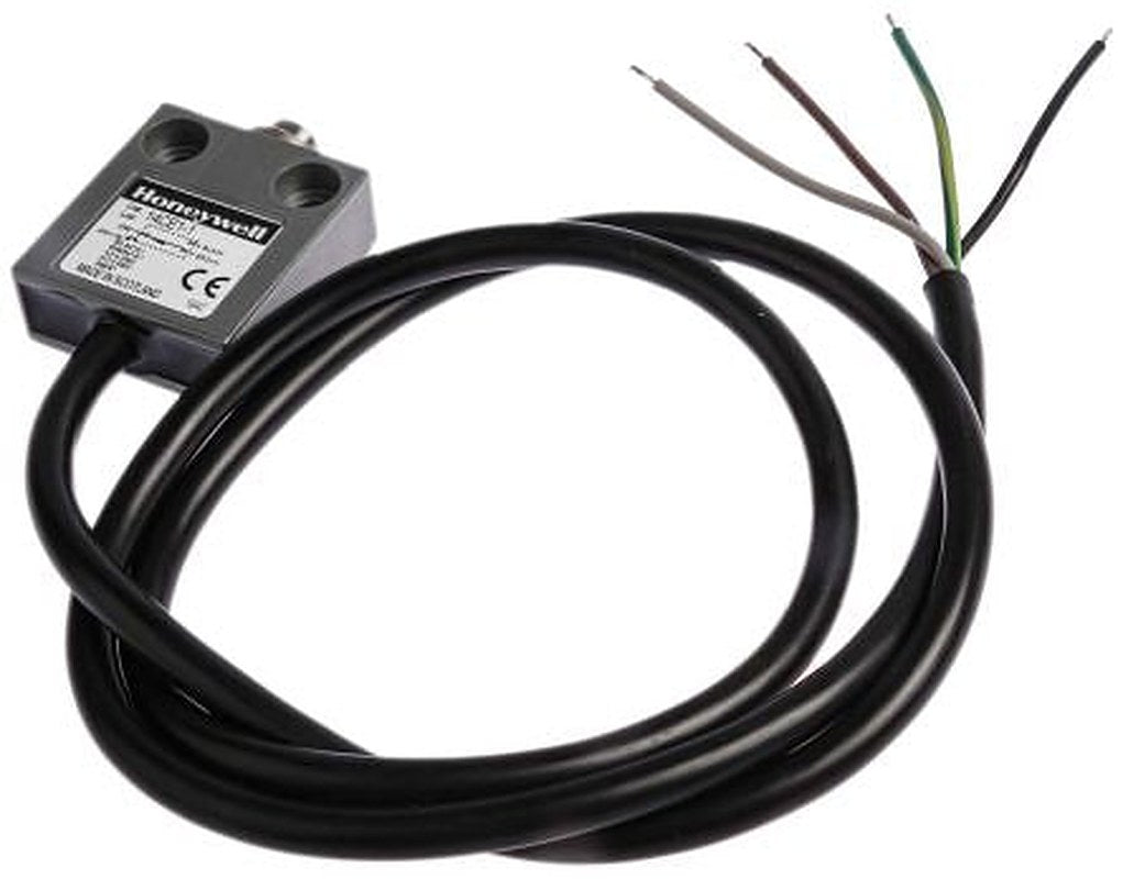 Honeywell 14CE Series Plunger Limit Switch, SPDT, IP65, IP66, IP67, IP68, Die Cast Zinc Housing, 250V ac, 5A