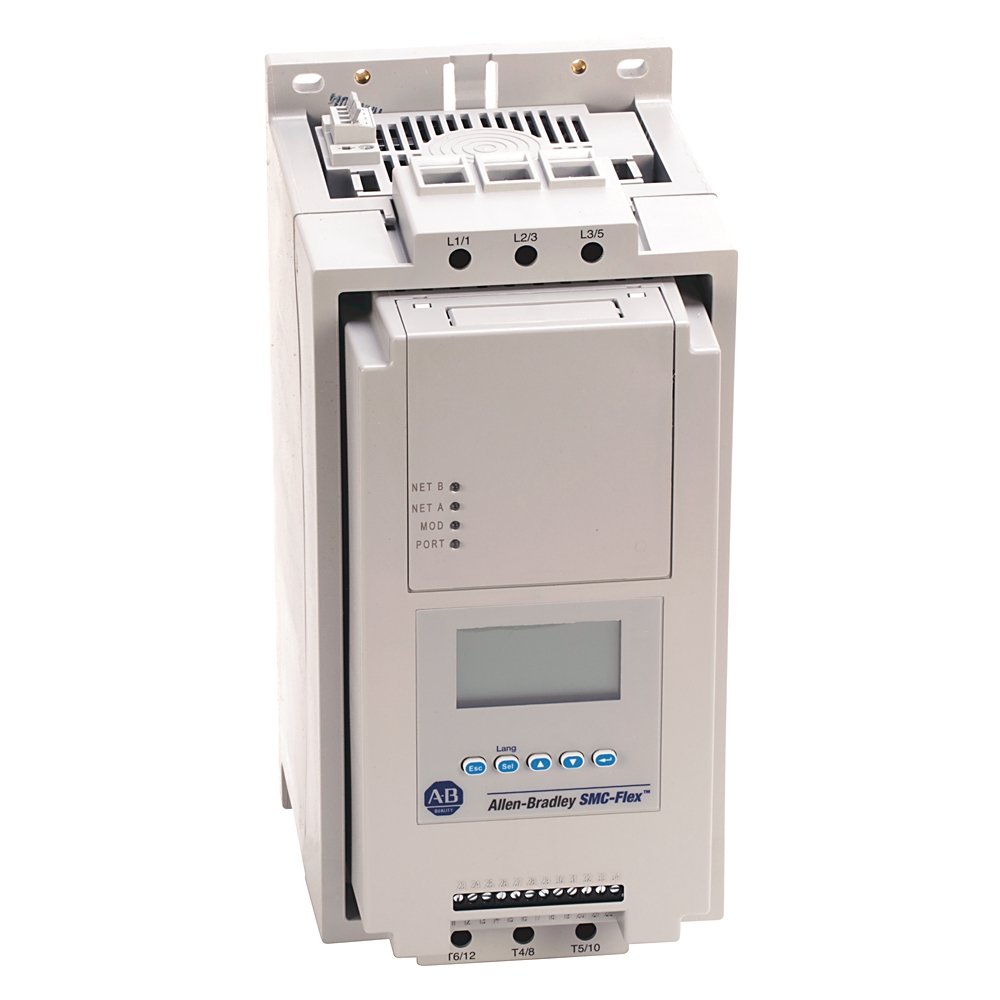 SMC-Flex, Solid State Controller, Open, 108 A, 20...75Hp @ 460V AC, Input Volt.: 200...600V, Control Volt.: 100...240V AC, Braking Control Option