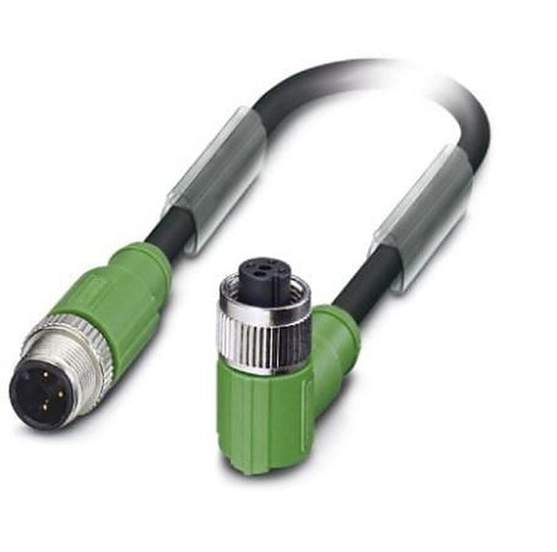 Phoenix Contact Male 5 way M12, Straight to Female 5 way M12 Sensor Actuator Cable, 1 m